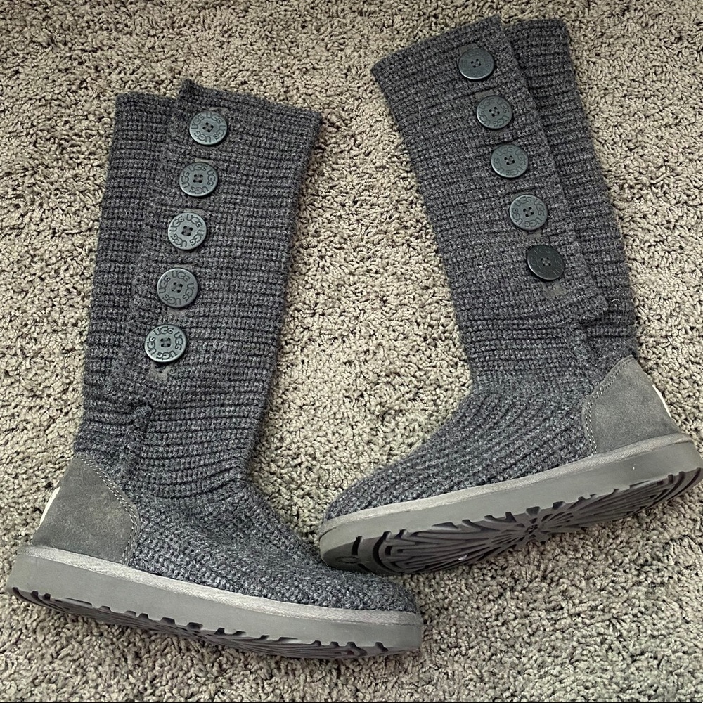 UGG Cardy Sweater Boots Size 7